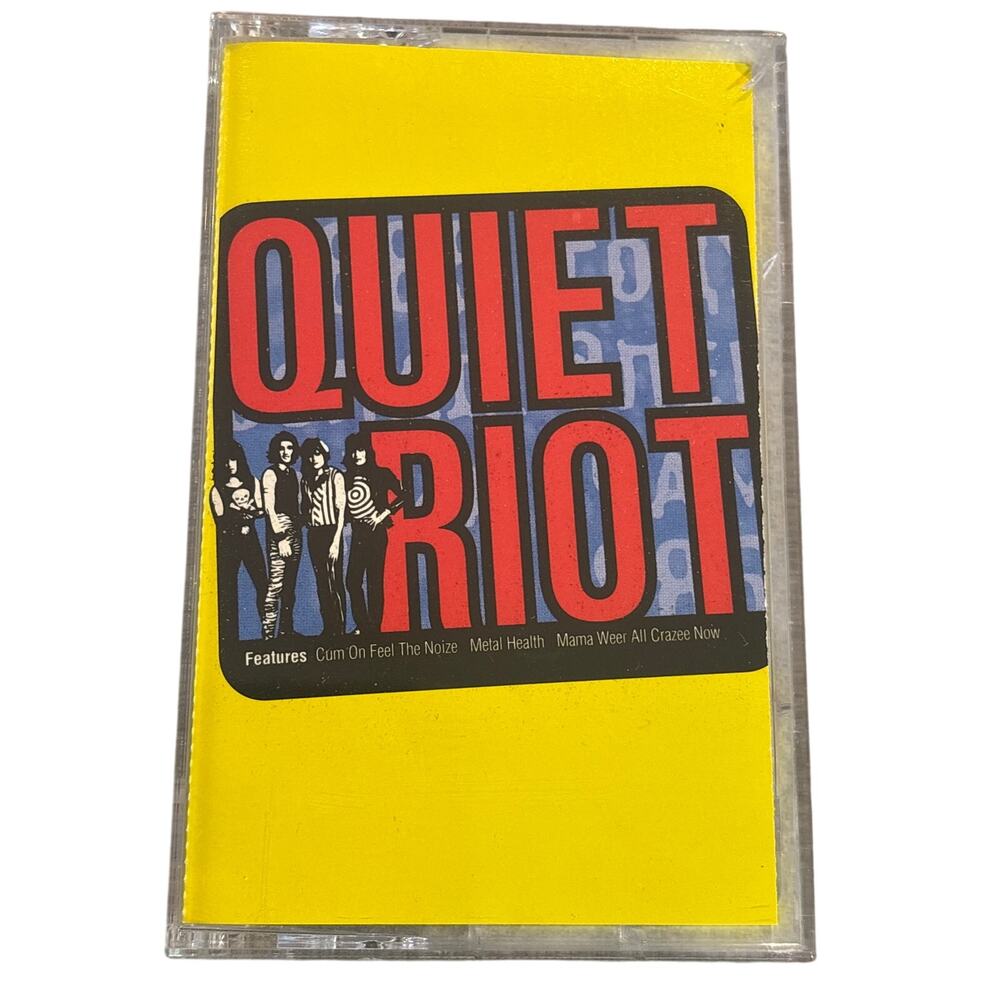Quiet Riot Super Hits ET 65880 Cassette Tape album Greatest Vtg